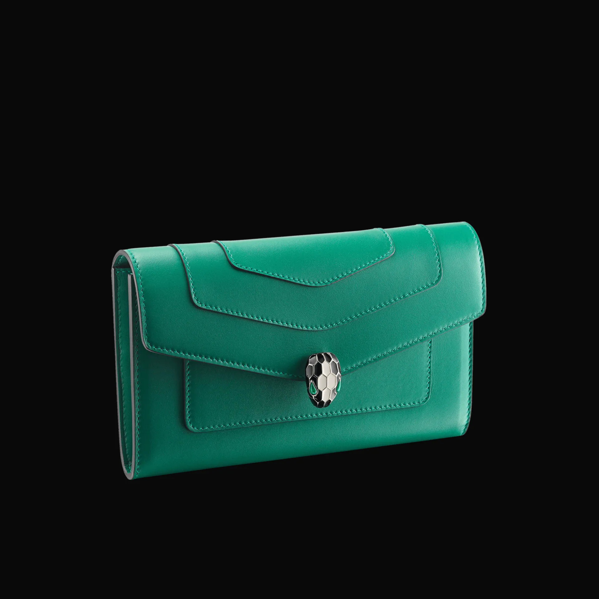 BVLGARI Serpenti Forever Large Wallet Outlet