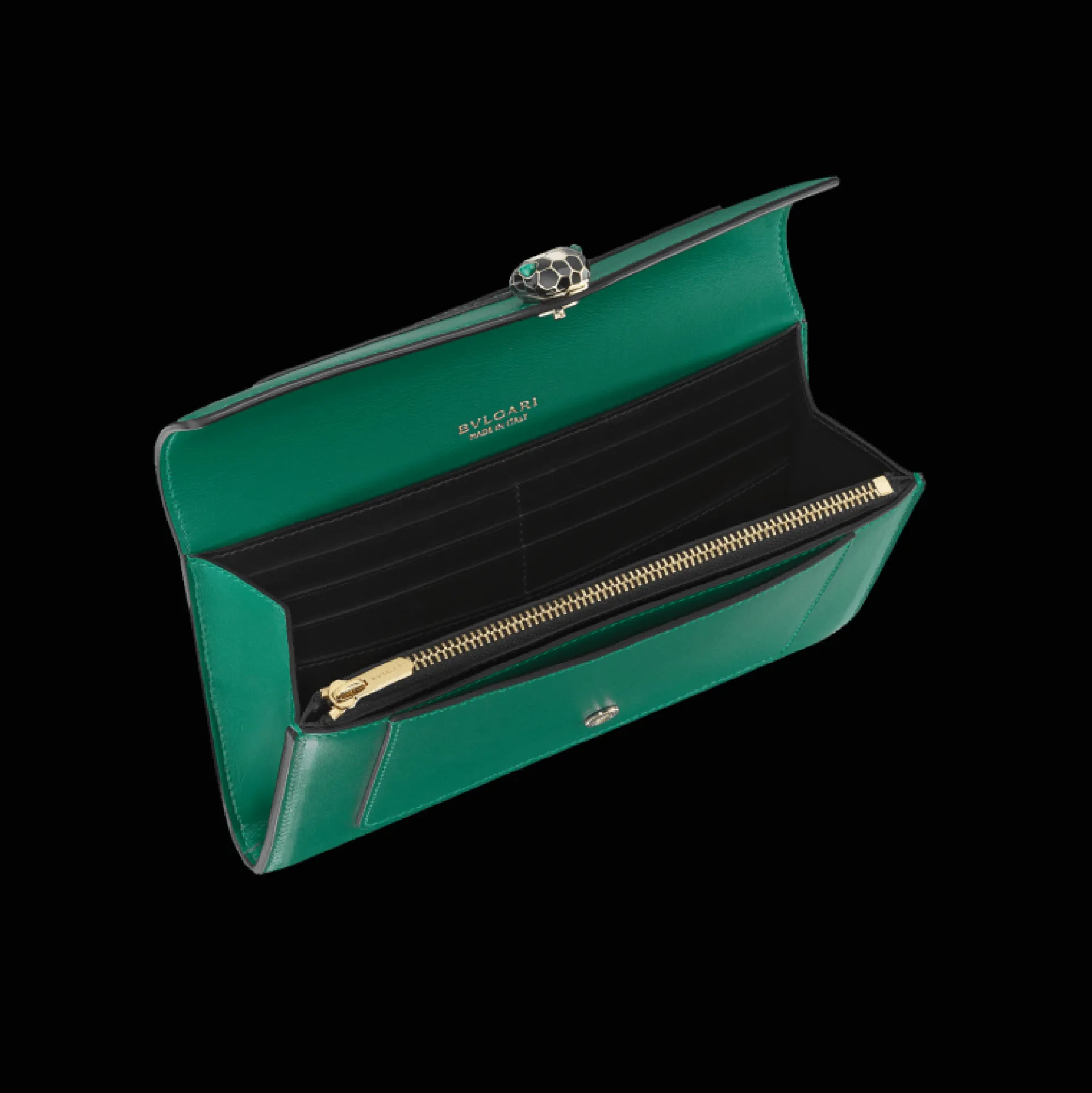 BVLGARI Serpenti Forever Large Wallet Outlet