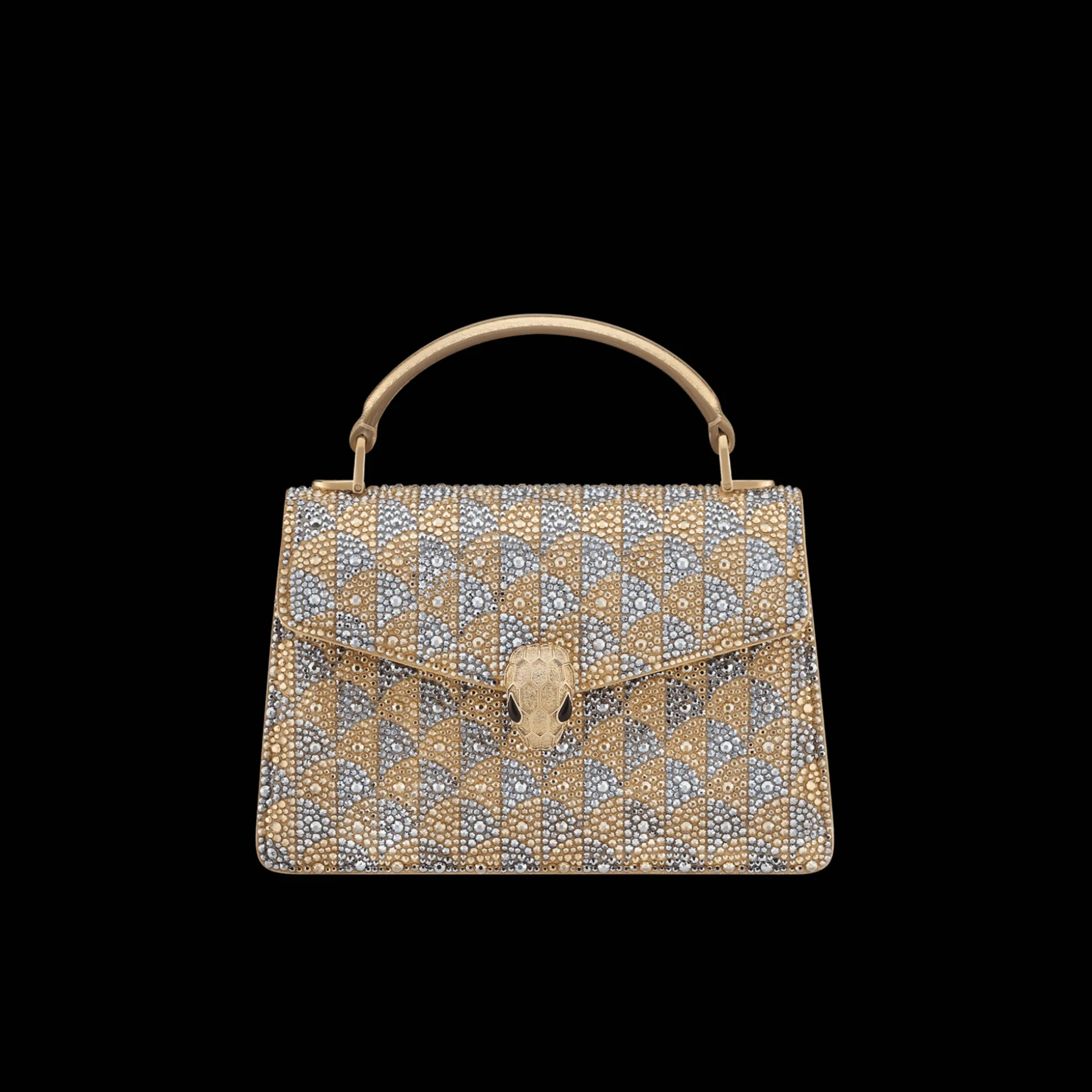 BVLGARI Serpenti Forever Mini Top Handle Bag New