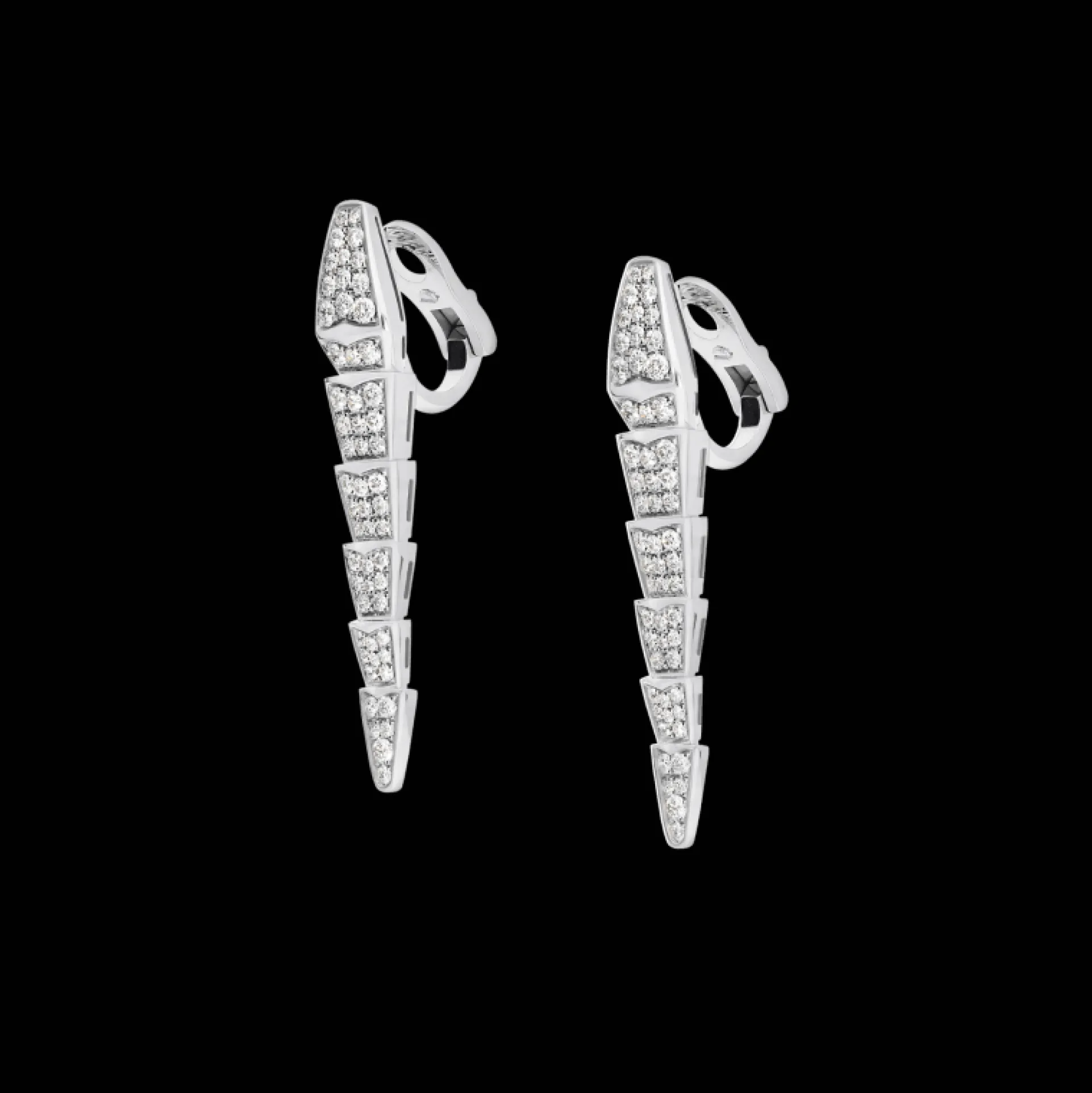 BVLGARI Serpenti Viper Earrings Fashion